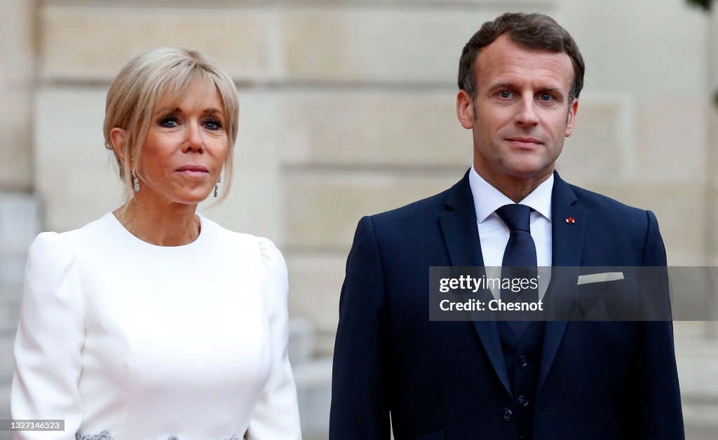 French President Emmanuel Macron Hosts Italian Counterpart Sergio Mattarella During State Visit