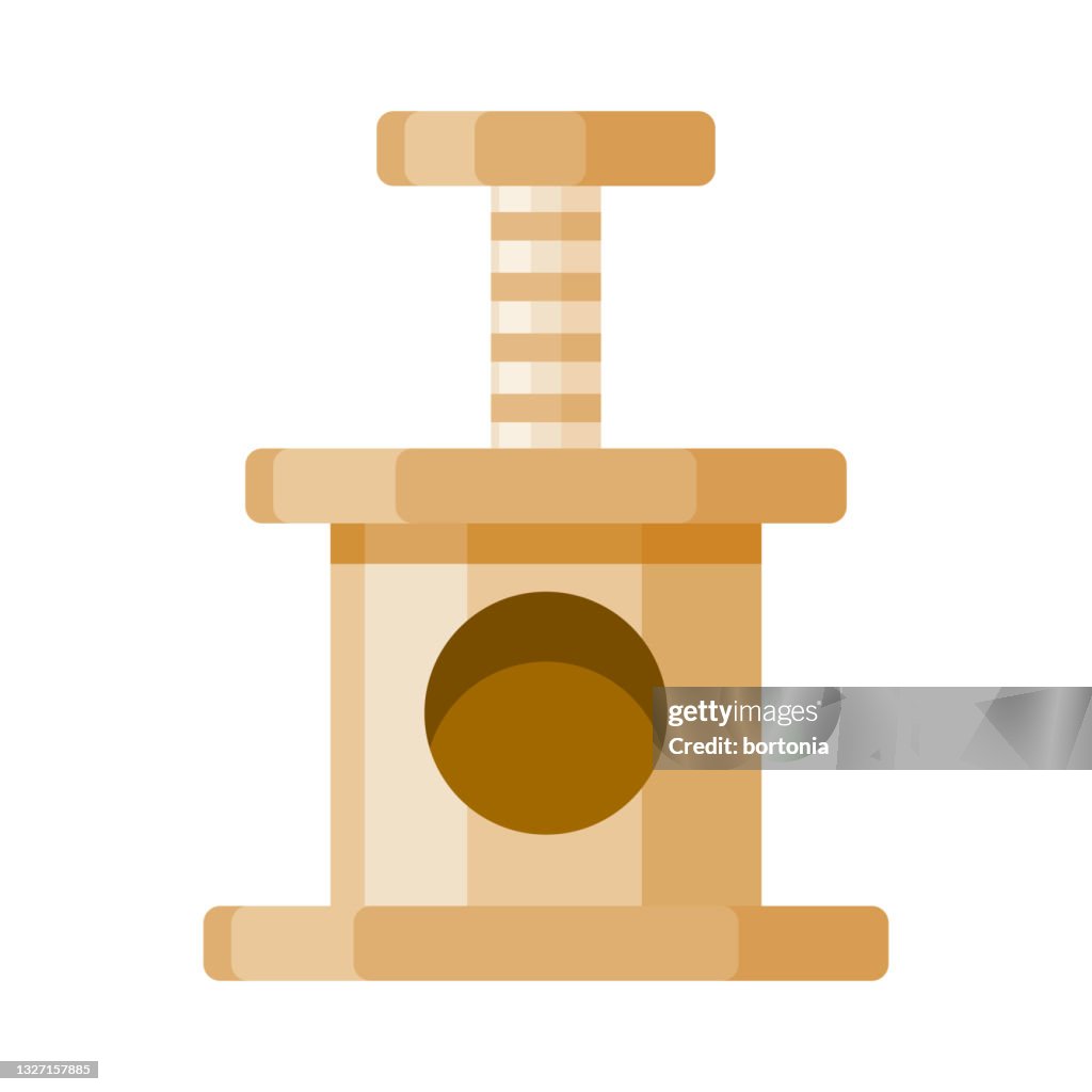 Cat Tree Scratching Post Icon