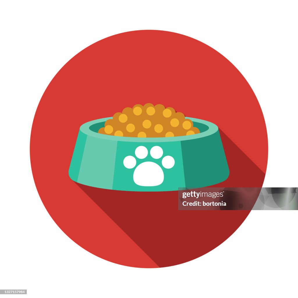 Pet Food Bowl Icon