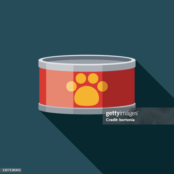 ilustrações de stock, clip art, desenhos animados e ícones de pet food icon - cat food