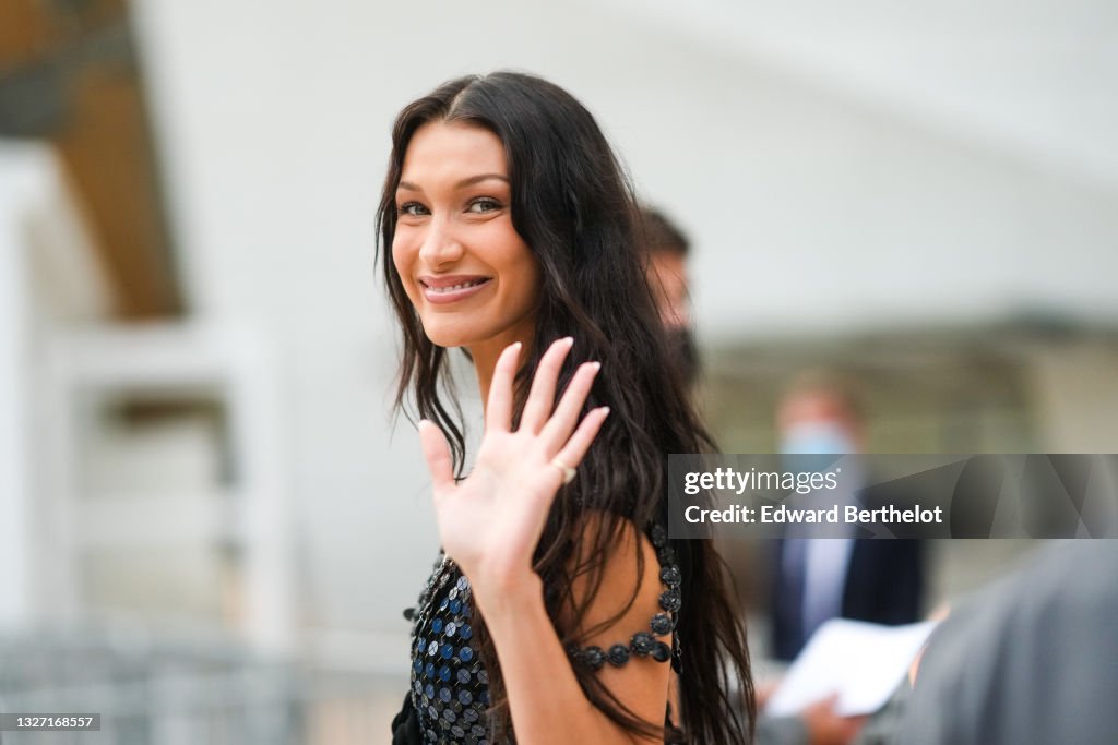 Celebrity Sighting : Day One - Paris Fashion Week - Haute Couture Fall/Winter 2021/2022