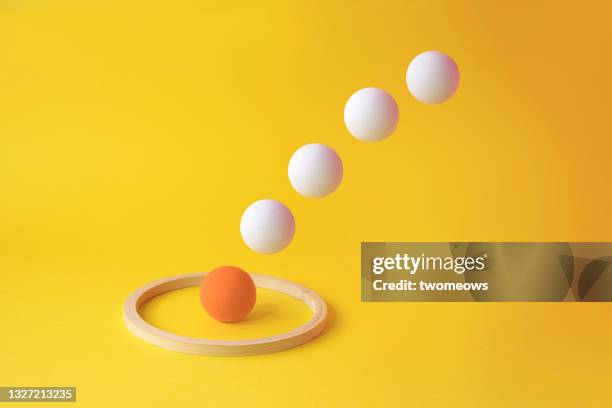 target concepts sphere still life. - midsection stock pictures, royalty-free photos & images