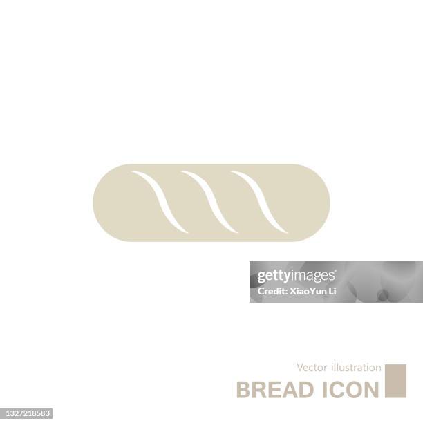 vector drawn bread. - bakery logo stock illustrations