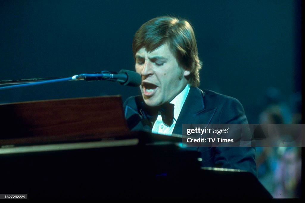 English Musician Alan Price Performing Live On Stage At Kings Hall In english-musician-alan-price-performing-live-on-stage-at-kings-hall-in
