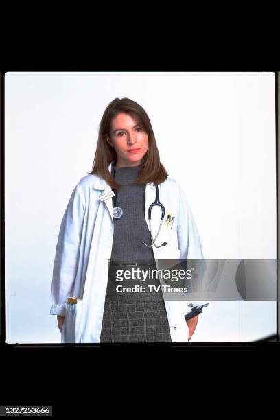 Actress Helen Baxendale who plays Dr Claire Maitland in the hospital drama Cardiac Arrest.