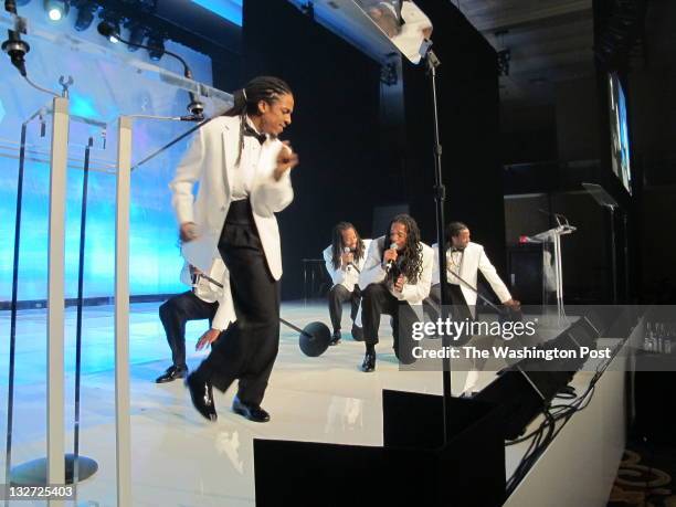 Amp;B artists Nu-ERA, performed at the Links, Incorporated Gala in Washington, DC on November 12, 2011. A group of five brothers from the District of...