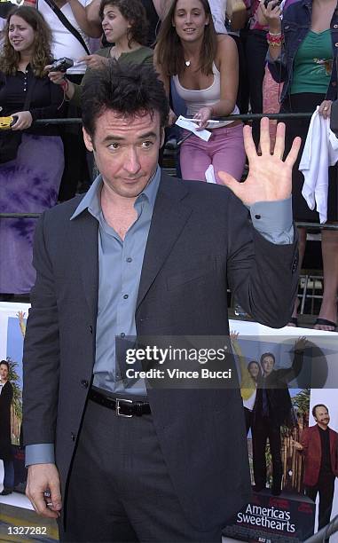 Actor John Cusack attends the premiere of "America''s Sweethearts" July 17, 2001 in Los Angeles, CA.