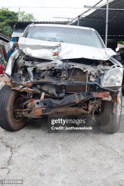 Front Crash 131 Frontal Collision Stock Photos, High-Res Pictures, and Images ...