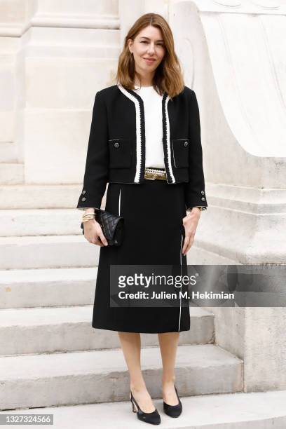 Sofia Coppola attends the Chanel Haute Couture Fall/Winter 2021/2022 show as part of Paris Fashion Week on July 06, 2021 in Paris, France.