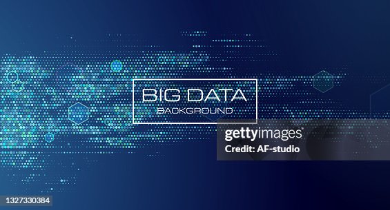 Abstract Hexagonal Blockchain Network Background Abstract Hexagonal Blockchain Network Background