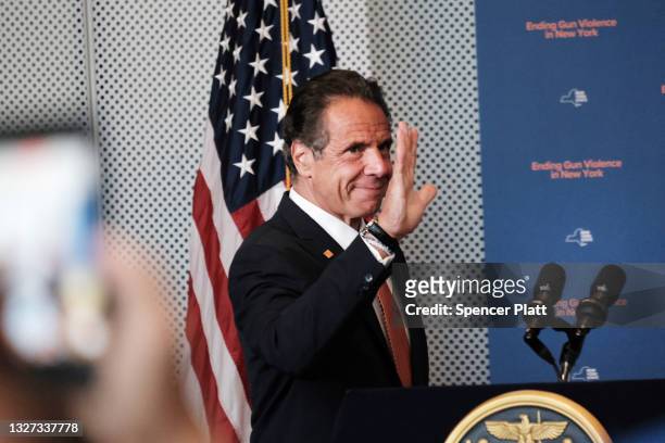 New York Governor Andrew Cuomo declares a state of emergency Tuesday due to the ongoing violence on July 06, 2021 in New York City.The new...