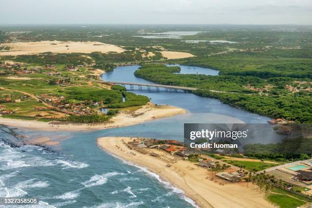 fortaleza, capital of the state of ceara - ceará state brazil imagens e fotografias de stock