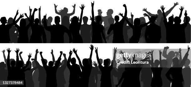 crowd (people are complete- a clipping path hides the legs) - ann arbor michigan stock illustrations