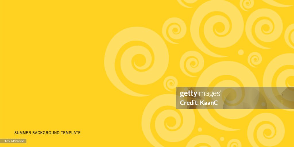 Summer Background template stock illustration