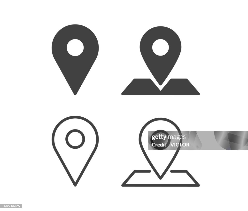 Location - Illustration Icons