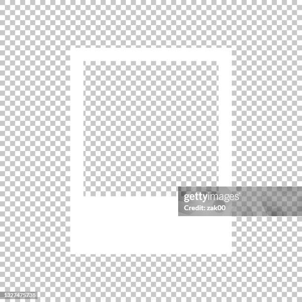 ilustrações de stock, clip art, desenhos animados e ícones de empty photo frame - transferência de impressão instantânea