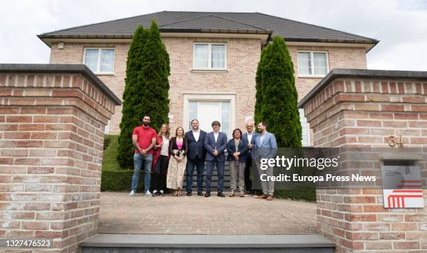 Rapper Josep Valtònyc; ERC deputy Meritxell Serret; former president of the Parliament Carme Forcadell; former vice president and leader of ERC,...