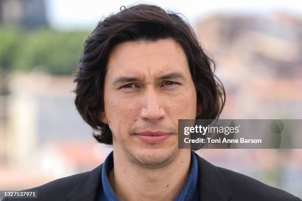 Adam Driver attends the "Annette" photocall during the 74th annual Cannes Film Festival on July 06, 2021 in Cannes, France.