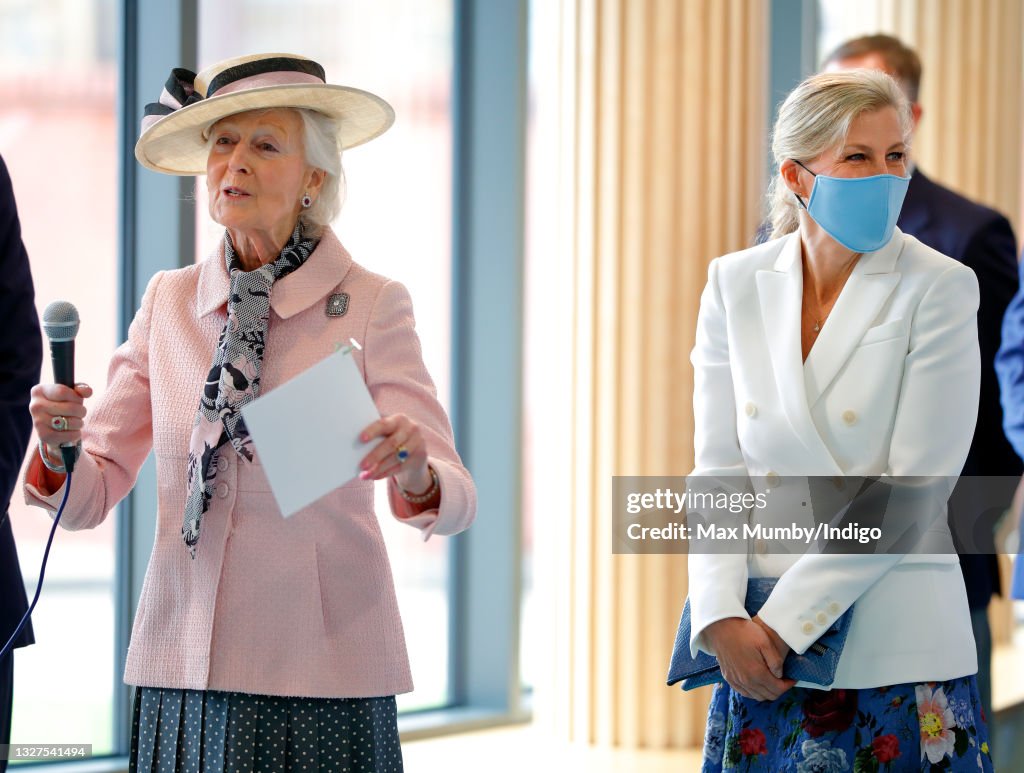 The Countess Of Wessex And Princess Alexandra Visit Guide Dogs For The Blind