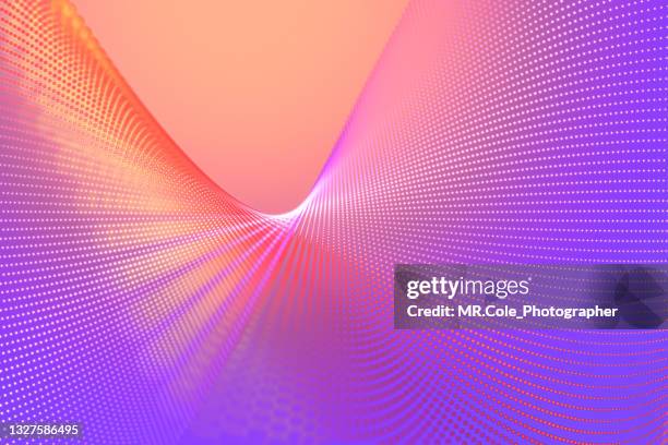 3d rendering twisted multi colored abstract background, - financial technology abstract stock pictures, royalty-free photos & images