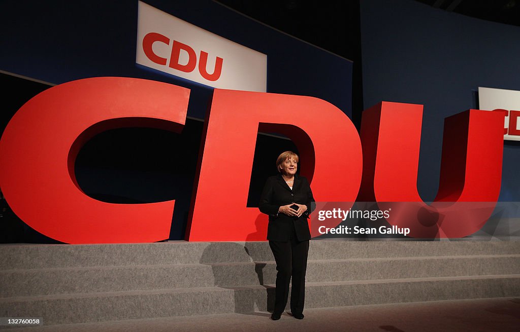 CDU Holds Federal Party Congress
