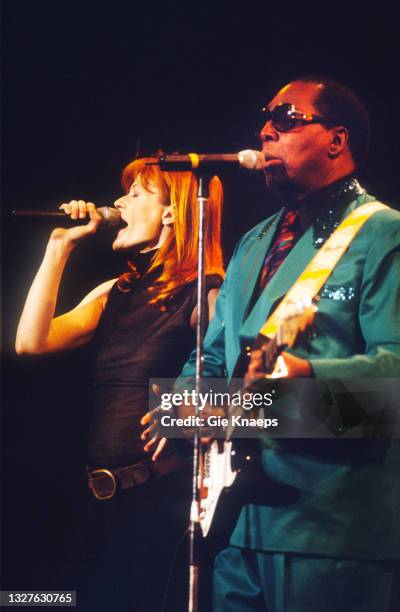 Clarence Carter, Axelle Red, The Soul of Axelle Red, Sportpaleis, Antwerpen, Belgium, 14 November 1998.