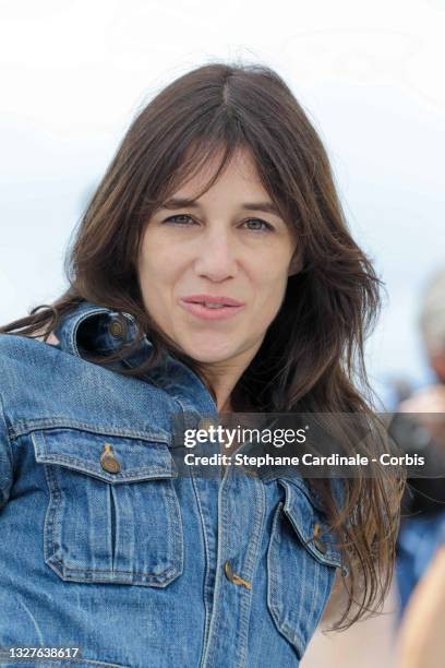 Charlotte Gainsbourg attends the "Jane Par Charlotte " photocall during the 74th annual Cannes Film Festival on July 08, 2021 in Cannes, France.