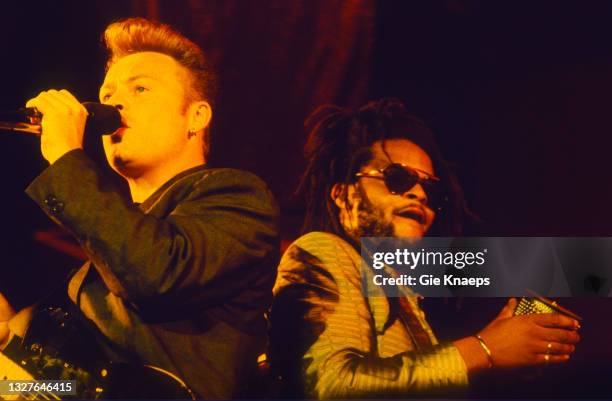 Ali Campbell, Astro , Ahoy Sportpaleis, Rotterdam, Holland, 13 July 1988.