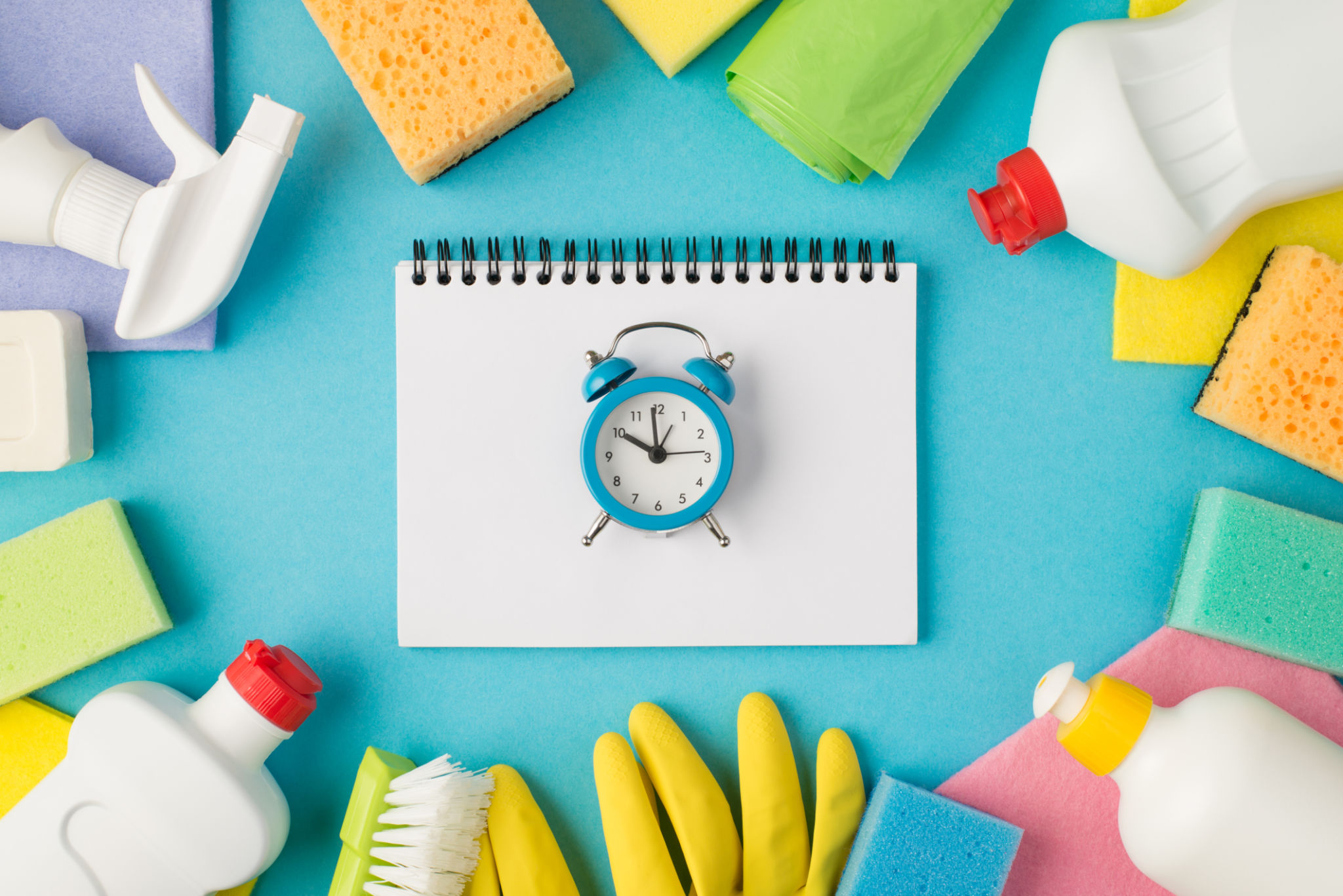 cleaning schedule
