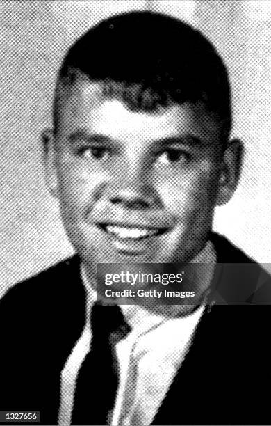 Gary Condit appears in his 1964 sophomore yearbook photo while attending Nathan Hale High School in Tulsa, OK. Condit had a relationship with missing...