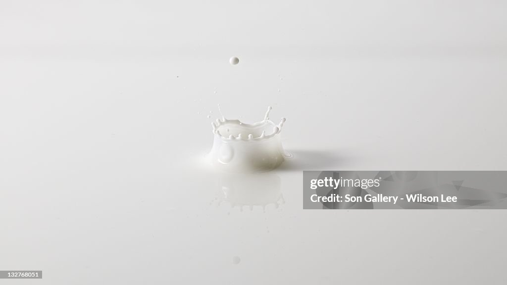 Milk crown
