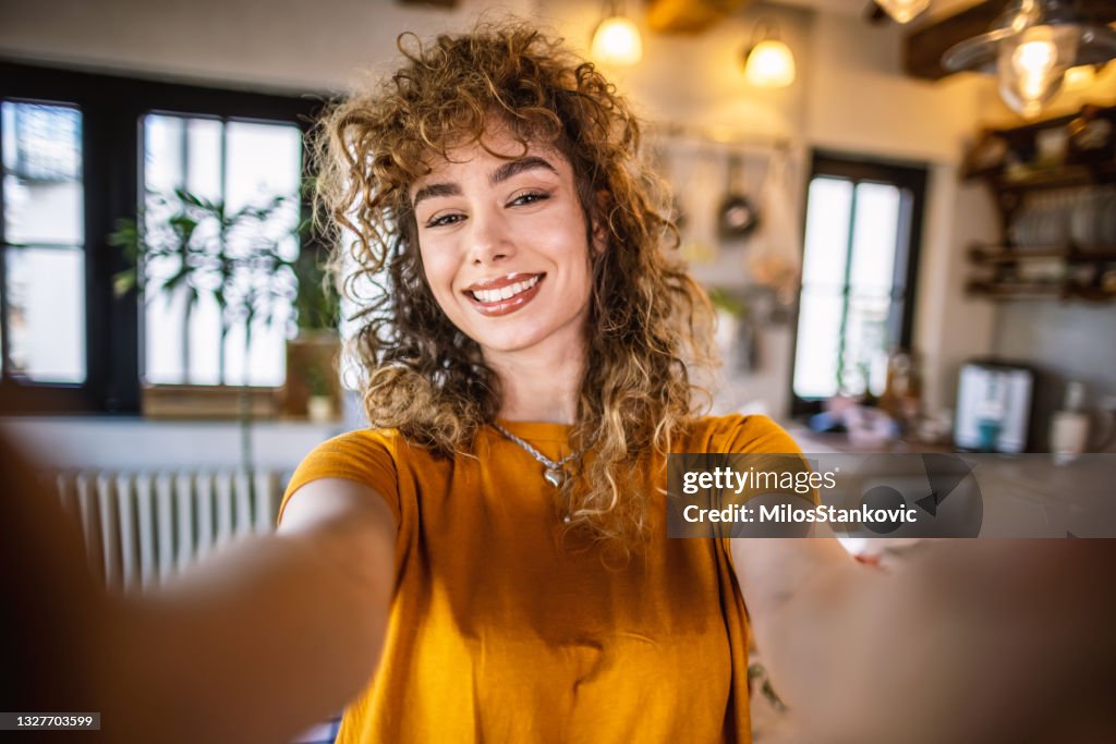 Selfie from the kitchen