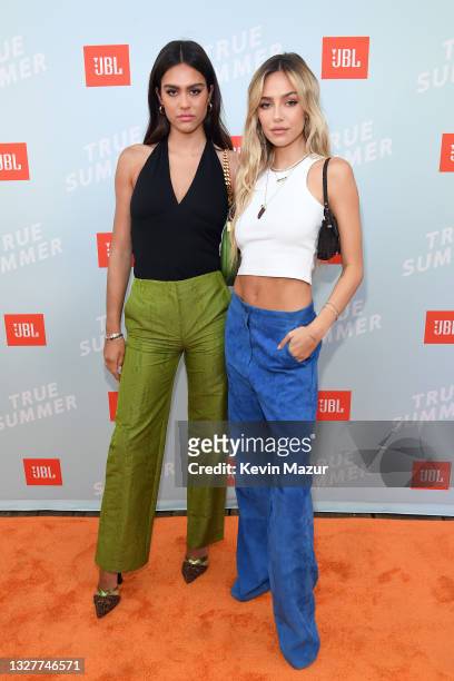 Sisters Delilah Hamlin and Amelia Hamlin walked the red carpet at the JBL True Summer event. The L.A. Natives and Gen Z icons enjoyed performances by...