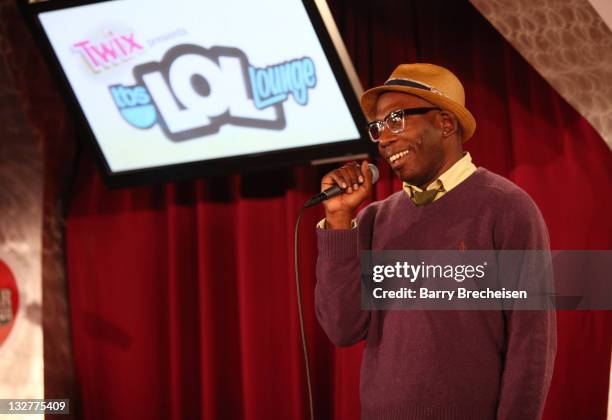 Comedian Brian Babylon Comedian Brian Babylon performs at LOL Lounge at Red Bar Comedy Club during TBS Presents Just For Laughs on June 17, 2011 in...