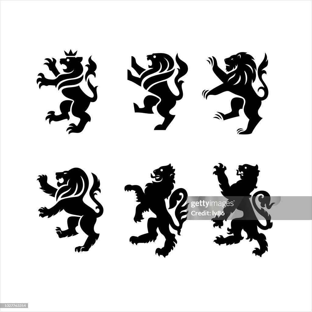Heraldry lions