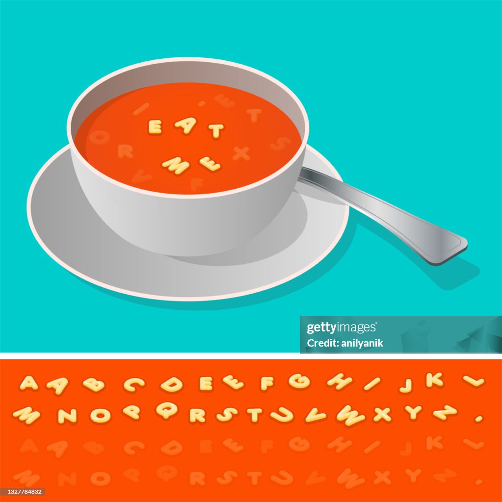 Alphabet soup message