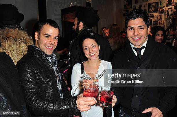 Guests attend the Macys bar III Brand and Pop Up store launch at Private Location on February 9, 2011 in New York City.