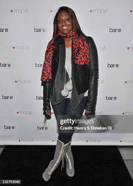 Beagy Zielinsky attends the Macys bar III Brand and Pop Up store launch at Private Location on February 9, 2011 in New York City.