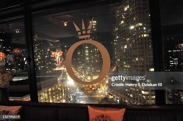 General view inside at the PANDORA LovePods Rose Gold Launch Event at Empire Hotel Rooftop on November 11, 2010 in New York City.