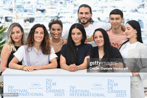 Justine Gregory, Camille Toubkis, Anissa Boubekeur, Hafsia Herzi, Mourad Tahar Boussatha, Halima Benhamed, Jawed Hannachi Herzi and Sabrina Benhamed...