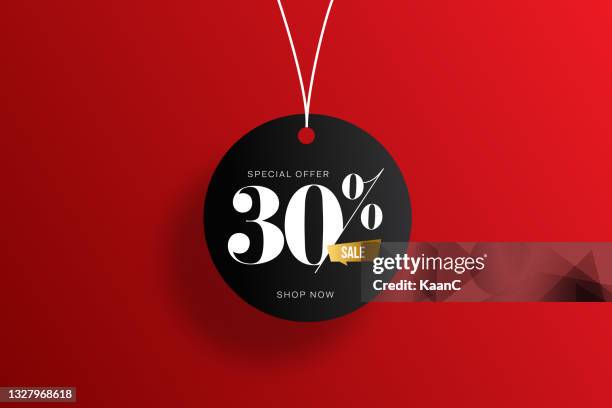 bildbanksillustrationer, clip art samt tecknat material och ikoner med sale of special offers. discount with the number. percentage sign. stock illustration with abstract background. - 10 percent