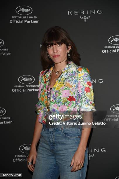 Actress Lou Doillon attends Kering Talks Women In Motion at the Kering suite on July 10, 2021 in Cannes, France.