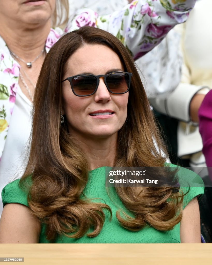 Wimbledon Celebrity Sightings - Day 12