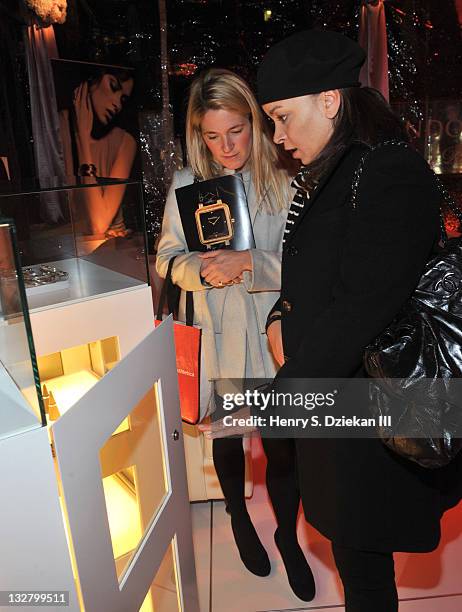 General view inside at the PANDORA LovePods Rose Gold Launch Event at Empire Hotel Rooftop on November 11, 2010 in New York City.