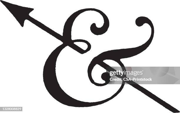 ampersand - ampersand stock illustrations