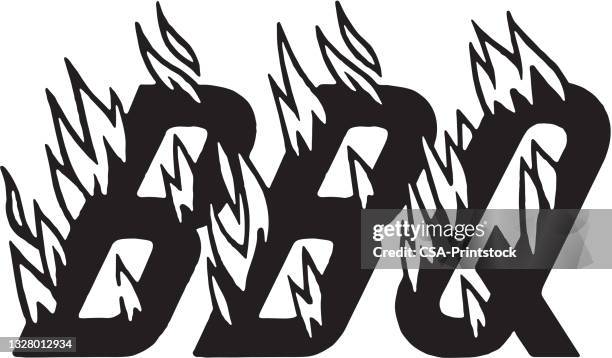 Fire Writing Sign 548 Fire Writing High Res Illustrations - Getty Images