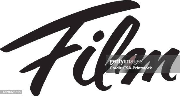 Script Movie Font Photos and Premium High Res Pictures - Getty Images