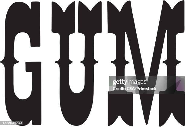 gum - bubble gum stock illustrations