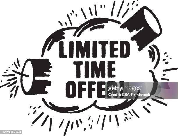 limited time offer! - explosive stock illustrations