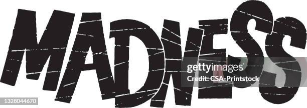 madness - insanity stock illustrations